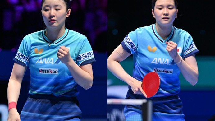 卓球女子“中国トップ2”に迫る日本勢は……　張本美和は伊藤美誠と同士討ちの可能性、橋本帆乃香は世界2位との再戦も【USスマッシュ】