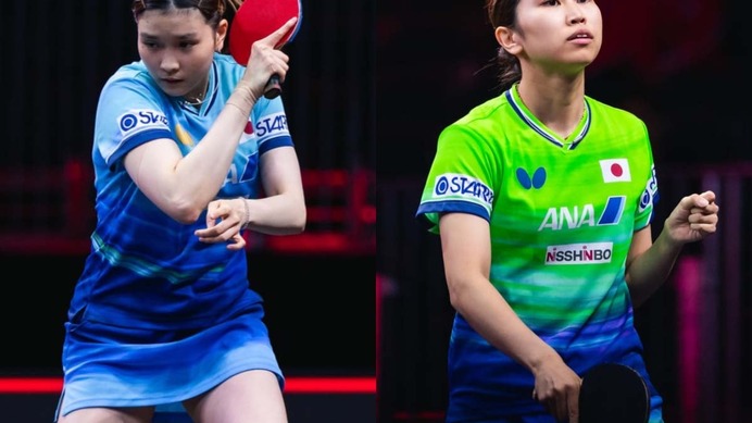 卓球日本が誇るカットマンが最高峰の舞台で激突　橋本帆乃香 vs. 佐藤瞳の過去戦績は？　ベスト8進出かけて直接対決【USスマッシュ】