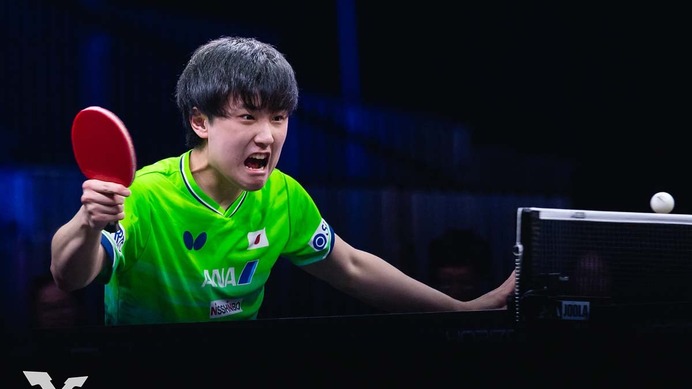 中国勢に続き前回準Vの張本智和も……　初対戦の24歳サウスポーにストレート負け　篠塚大登との同級生対決ならず【USスマッシュ】