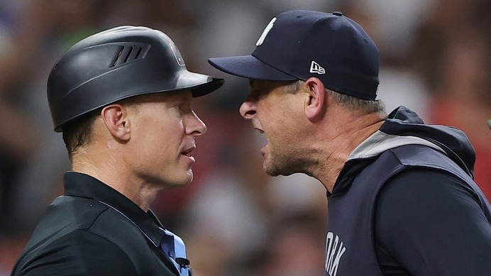 【MLB】ブーン監督が通算49回目の退場処分、わずか9年で“歴代25傑入り”へ王手　5年連続トップへ1差肉薄……チャレンジ申請が通らず激怒