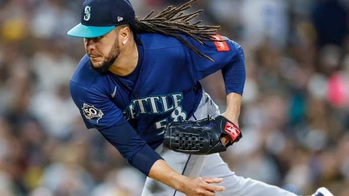 【MLB】ドジャースも狙う？トレード期限で人気の先発投手、米敏腕記者が有力候補をピックアップ　マリナーズ右腕に注目「非常に興味深い」