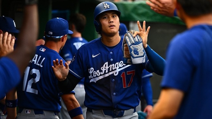 【MLB】左膝の水を抜いた大谷翔平、球宴明けヤンキース戦からDH出場へ　ロバーツ監督明言「ラインナップに入るだろう」　