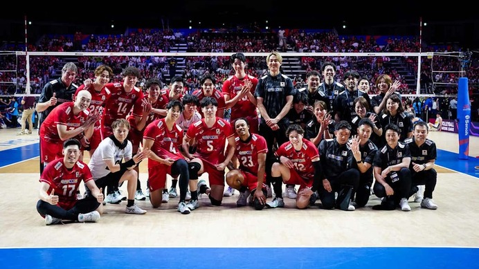 バレー男子日本代表、首位突破へカナダ撃破で10連勝なるか　次世代エースの23歳と対峙　地上波放送・中継・ネット配信情報【VNL2026】