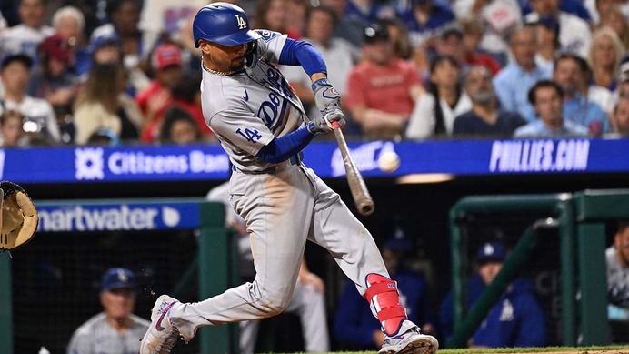 【MLB】不振脱却へ、ベッツが2打席連発で「ドジャースに希望を与えた」　米識者が遊撃手の本塁打ショーに興奮「なんという夜だ」