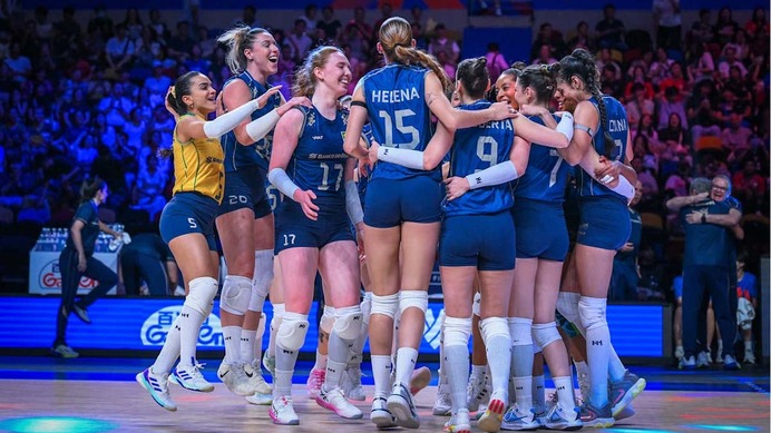 バレー女子日本を撃破の世界2位ブラジルは「全員の心が一つになった」　圧巻30得点の22歳は「爆発的なプレーを披露」【VNL2026】