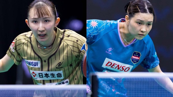 卓球日本女子で注目の直接対決　早田ひな、橋本帆乃香の過去国際大会戦績は？　2冠懸かるサウスポーがカットマンと激突【WTTサン・ジョゼ・ドス・カンポス】