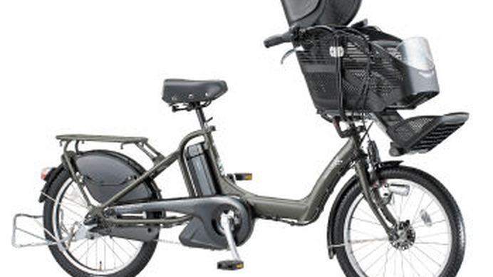 　ブリヂストンサイクルは、子供乗せ電動アシスト自転車「アンジェリーノ プティット イー」「ビッケ イー」の2機種に、スーツが似合うイクメンカラー採用の限定モデルを7月下旬より全国の販売店を通して順次発売する。