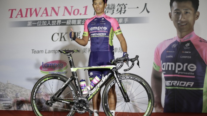 ランプレ・メリダ新加入のフェン・チュンカイが台湾ロード選手権で優勝