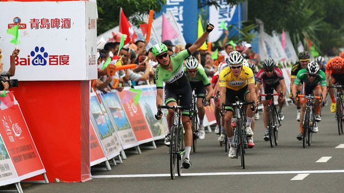 　南シナ海に浮かぶ中国のハイナン島で開催されているツアー・オブ・ハイナンは10月22日、距離148.8kmで第3ステージが行われ、ベルキンのテオ・ボス（オランダ）が前日に続き優勝した。