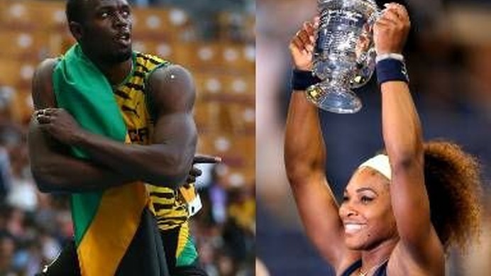 　AIPS・国際スポーツプレス協会のアスリートオブザイヤーに、男子は陸上競技のウサイン・ボルト（得票率30.24％）、女子はテニスのセレーナ・ウィリアムズ（22.25％）が選出された。