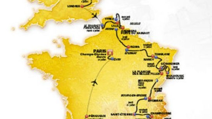 　第101回ツール・ド・フランスは2014年7月5日に英国リーズで開幕する。サッカーＷ杯と重複する序盤の9日間は平たん区間。5日目は「北の地獄」と呼ばれる石畳の悪路を走る。最大の勝負どころはアルプスの第14ステージとピレネーの第18ステージ。総距離は3,600km超で、27