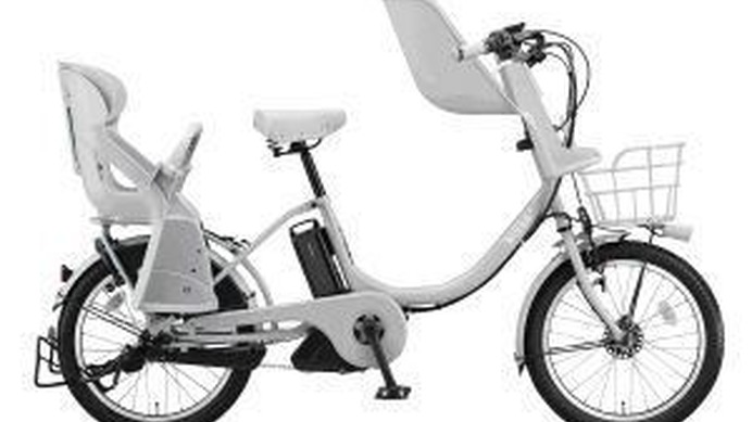 ブリヂストンサイクルは、3人乗り（幼児2人同乗）対応へとモデルチェンジした、ライフステージに合わせてコーディネートを楽しめる“子乗せ電動アシスト自転車”「bikke 2 e（ビッケ ツー イー）」を、2月中旬より全国の販売店を通して発売すると発表した。
