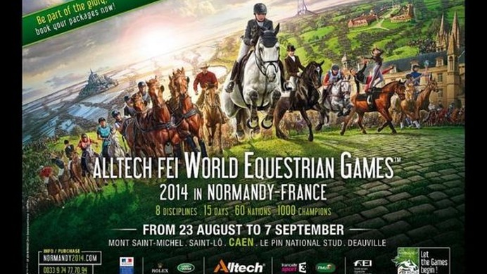 4年に1度の世界馬術選手権が8月23日～9月7日に第7回大会としてフランスのノルマンディー地方で開催される。世界各国から1000にのぼる人馬が参加する一大イベントだ。