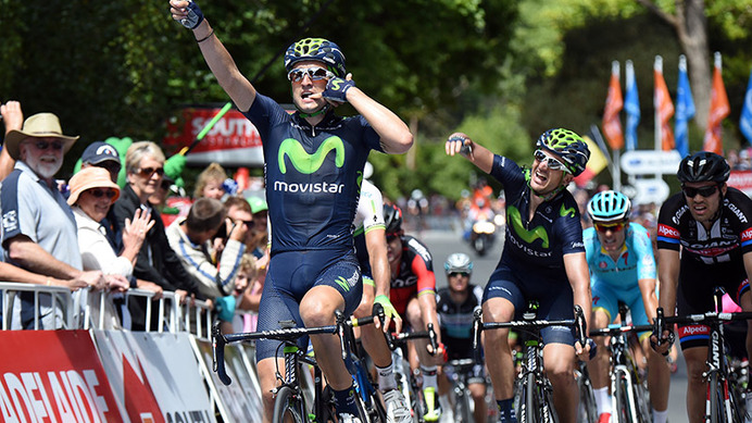 2015年ツアー・ダウンアンダー第2ステージ、フアンホセ・ロバト（モビスター）が優勝