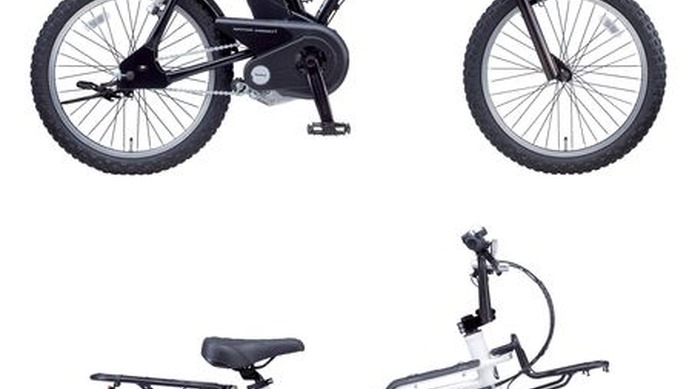 　パナソニック サイクルテック(株)は、モトクロススタイルの小径電動自転車「EZ（イーゼット）」を7月より発売する。