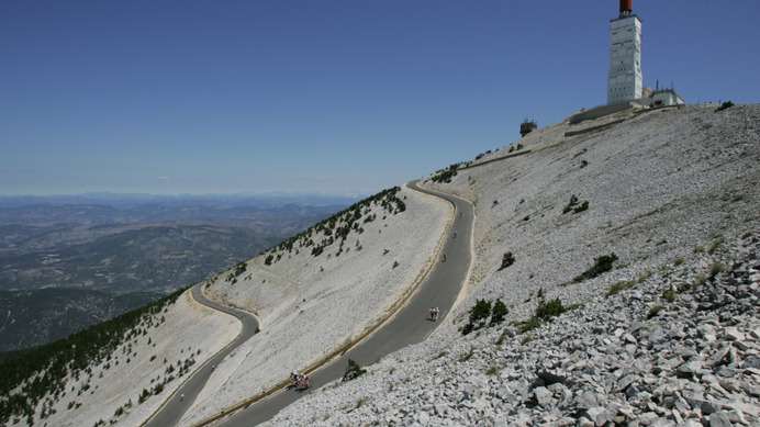2009年のエタップ・デュ・ツールは魔の山モンバントゥーに上った