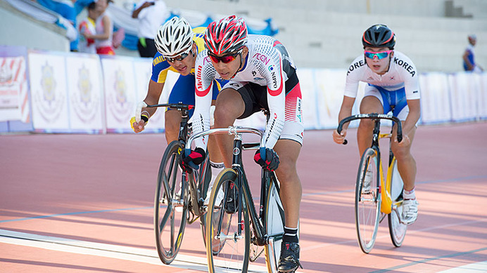 アジア選手権の男子ジュニアスクラッチで今村駿介が7位