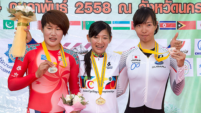 小島蓉子が女子エリートスクラッチで3位。タイのアジア選手権