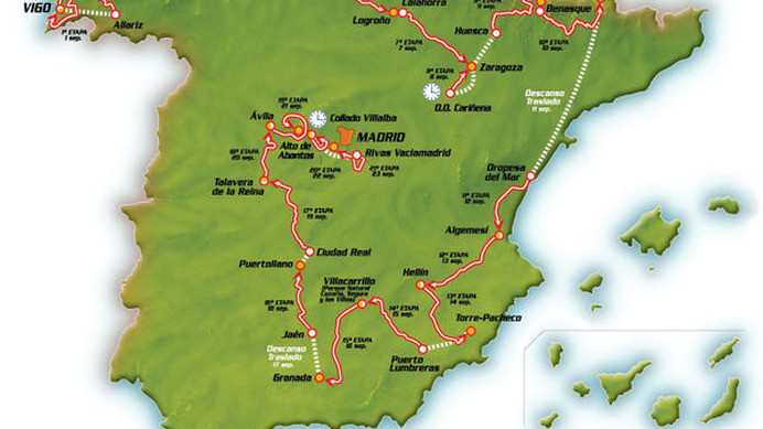 　ツール・ド・フランス、ジロ・デ・イタリアとともに三大ステージレースと呼ばれるブエルタ・ア・エスパーニャが9月1日にビーゴで開幕する。前年の覇者アレクサンドル・ビノクロフ（33＝カザフスタン）、同2位アレハンドロ・バルベルデ（27＝スペイン、ケスデパーニュ