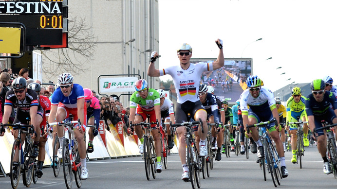 2015年パリ～ニース第2ステージはアンドレ・グライペル（ロット・スーダル）が優勝