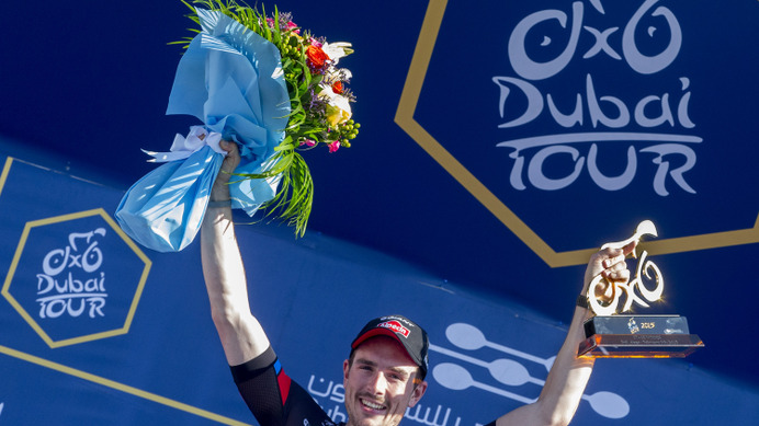 2015年ドバイ・ツアー第３ステージ、ジョン・デゲンコルブ（ジャイアント・アルペシン）が優勝