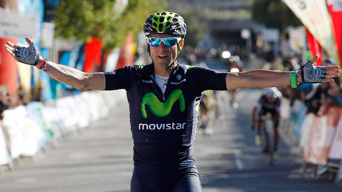 2015年カタルーニャ一周第5ステージ、アレハンドロ・バルベルデ（モビスター）が優勝