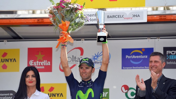2015年カタルーニャ一周第7ステージ、アレハンドロ・バルベルデ（モビスター）が優勝