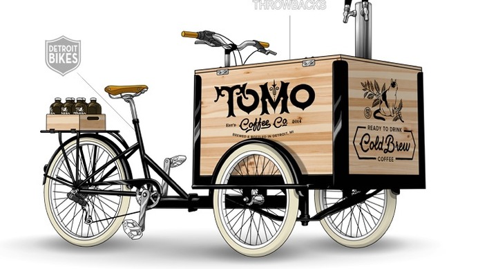 街角で自慢のアイスコーヒーを提供したい！コーヒーバイクの製作に挑戦…米デトロイト発