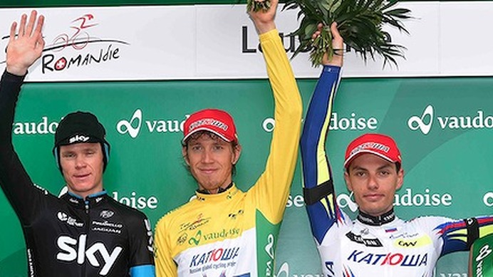 2015年ツール・ド・ロマンディ第6ステージ、イルヌール・ザッカリン（カチューシャ）が総合優勝