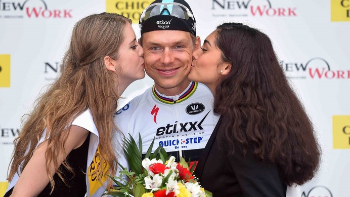 2015年ツール・ド・ロマンディ第6ステージ個人TT、トニー・マルティン（エティックス・クイックステップ）が優勝