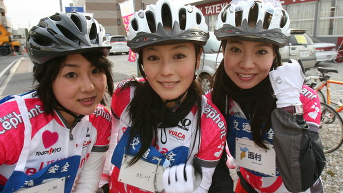 北川えりが房総の60kmを走るサイクリング大会に参加 Cycle やわらかスポーツ情報サイト