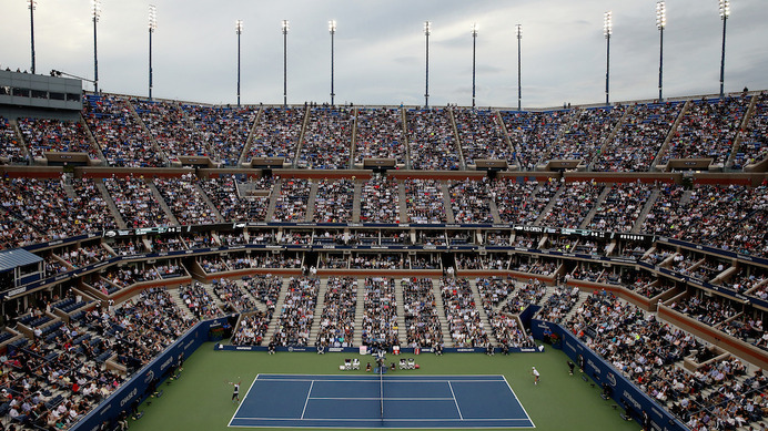 全米オープンテニス 参考画像（2014年9月8日）
