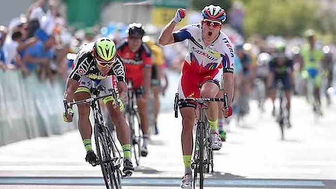 2015年ツール・ド・スイス第7ステージ、アレクサンドル・クリストフ（カチューシャ）が優勝