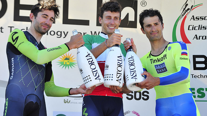 2015年イタリアTT選手権、アドリアーノ・マローリ（モビスター）が優勝