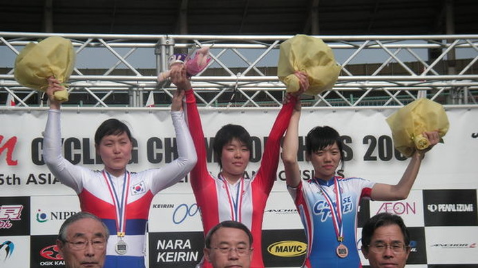 　第15回アジア・ジュニア自転車競技選手権大会が奈良県営競輪場で3日目を迎え、女子500mタイムトライアルで前田佳代乃（17＝兵庫県立西宮高）が優勝した。