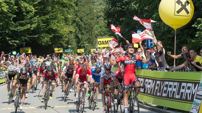 2015年ツアー・オブ・オーストリア第3ステージ、リック・ツァベル（BMCレーシング）が優勝