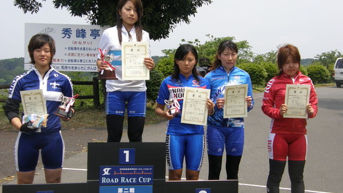 　第10回修善寺カップ・女子オープントラック・ロードレース大会が5月17・18日に静岡県伊豆市の日本サイクルスポーツセンターで行われ、針谷千紗子（ミュールドットコム）が総合優勝を果たした。