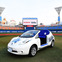 横浜DeNAベイスターズ、リリーフカーに電気自動車「日産リーフ」採用