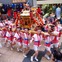 大阪で「ギャルみこし」…35周年記念は女性たちのパワーがさく裂