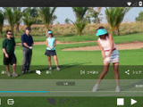 動画をスロー再生するアプリ「簡単スロー」…スポーツの反復練習に 画像