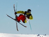 フリースタイルスキーの米谷優、ハーフパイプに競技転向 画像