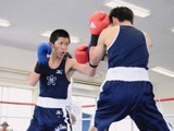 近畿大学ボクシング部が韓国チームと親善合同練習…赤井英和の長男も参加 画像