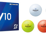 余分なスピンを抑えるゴルフボール「TOUR B V10」…ブリヂストンスポーツ 画像
