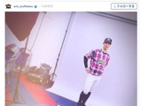 オリックス・駿太、「Bsオリ姫デー」ユニフォームを披露…ファンの反応は？ 画像