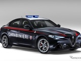 イタリア警察、アルファロメオ ジュリア 510馬力ターボ仕様を配備 画像
