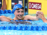 リオオリンピック競泳代表・ケイティ・レデッキー、圧倒的な泳ぎに「人間じゃない！」 画像