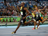 【リオ2016】ウサイン・ボルトが9秒81で100m史上初の3連覇 画像