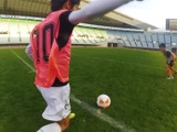 子どもの目線で撮影された「選手視点映像」公開…U-12世代サッカー大会 画像