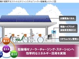 三洋電機が2010年春、世田谷にソーラー駐輪場を設置 画像