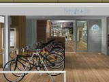 青山に自転車通勤ステーション、2月はキャンペーン 画像